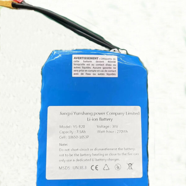 Batterie 8.0Ah pour trottinette électrique M20 – Elife2go